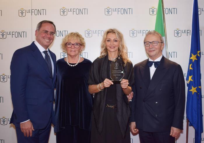 Lumson honored at the "Le Fonti Awards"